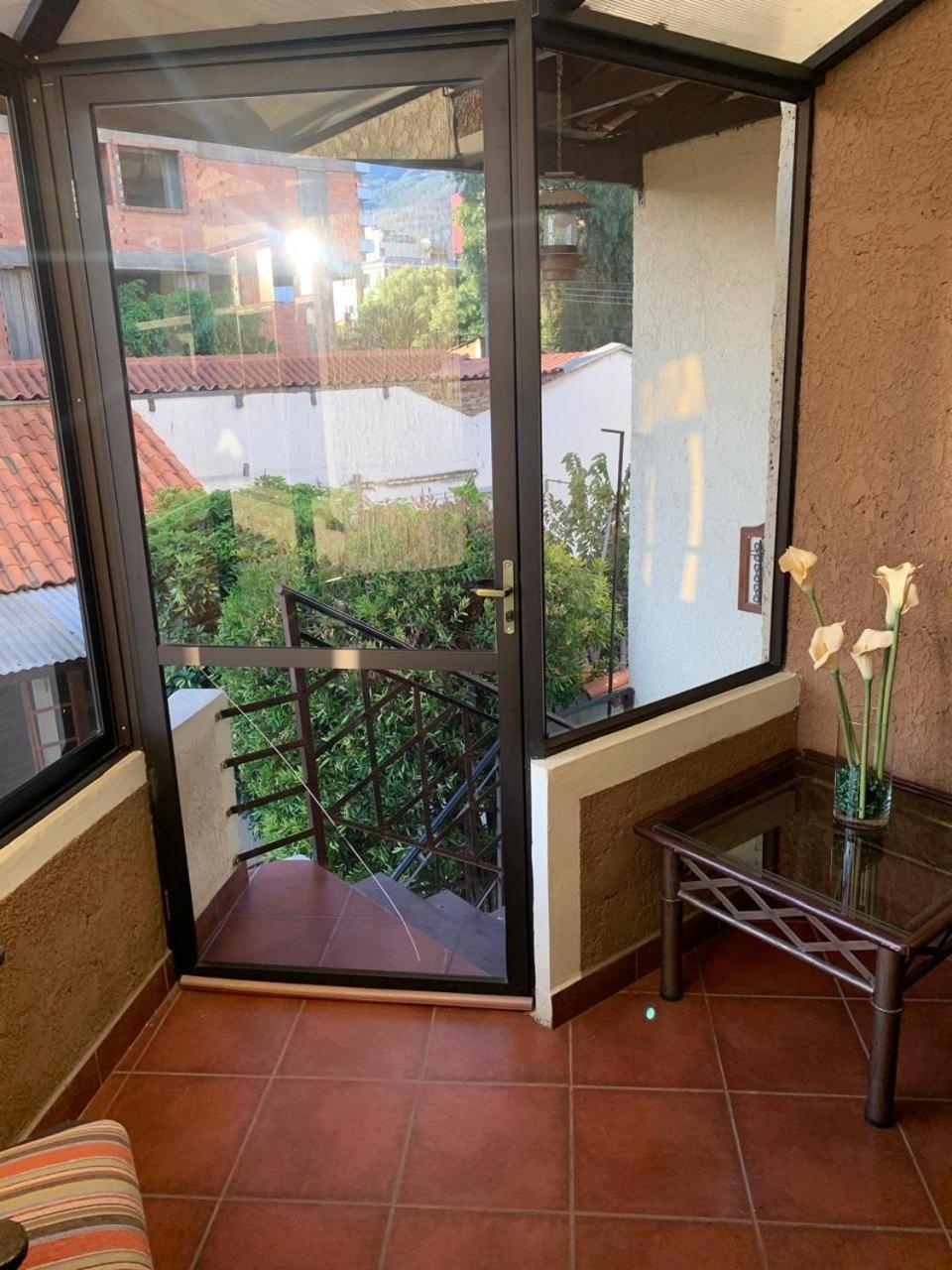 Ferienwohnung Apartamento Con Jardin Cochabamba Exterior foto